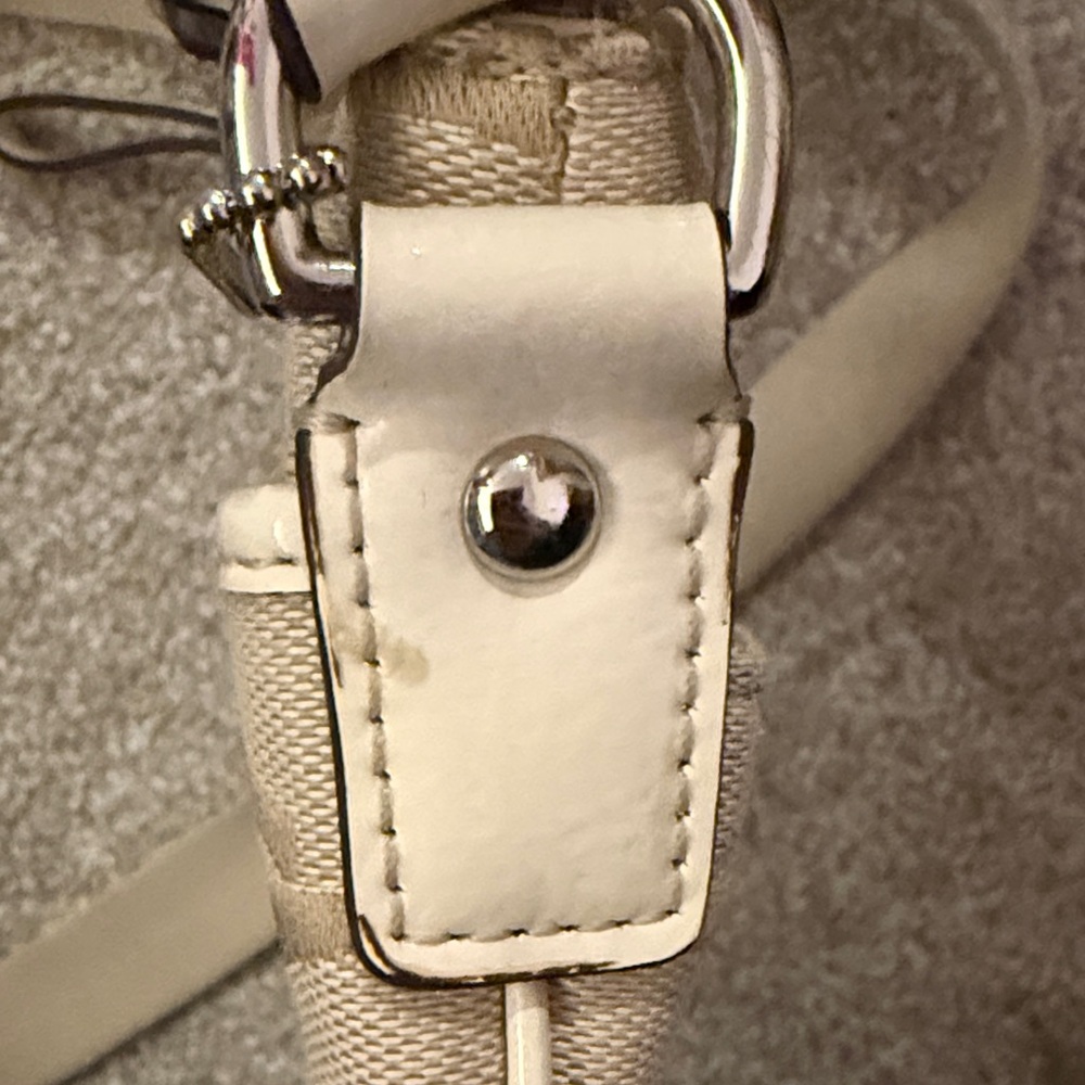 Coach Beige Crossbody Bag - Picture 5 of 6